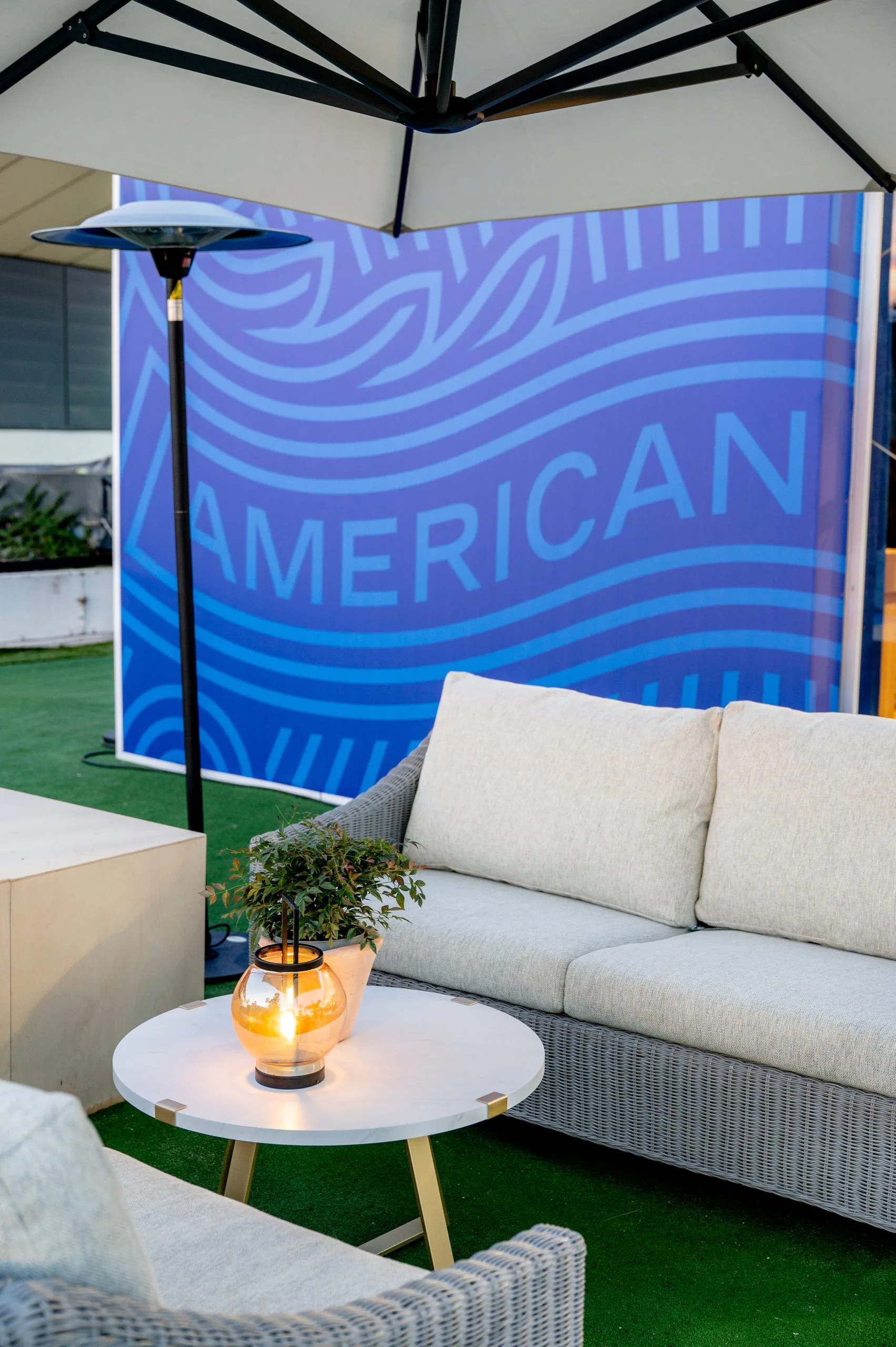Reportage photo American Express Lounge ILTM Cannes